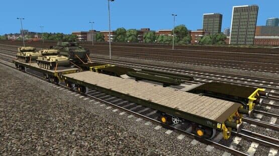 Train Simulator: UK Military Wagon Pack — screenshot 1