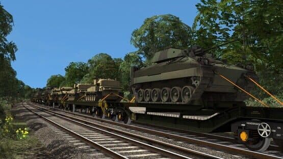 Train Simulator: UK Military Wagon Pack — screenshot 2