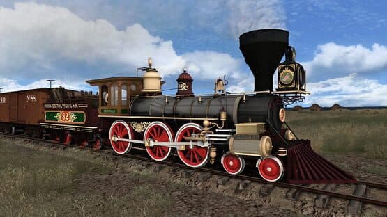 Train Simulator: CPRR 4-6-0 Buffalo Steam Loco Add-On — screenshot 1