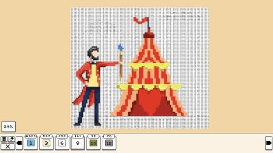 Coloring Pixels: Amusement Park Pack — screenshot 2