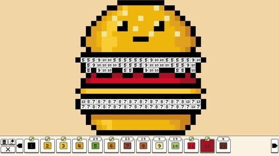 Coloring Pixels: Food Pack — screenshot 3
