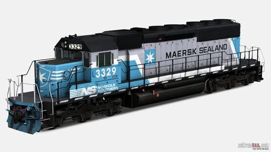 Trainz: A New Era - EMD SD40-2: Maersk — screenshot 1