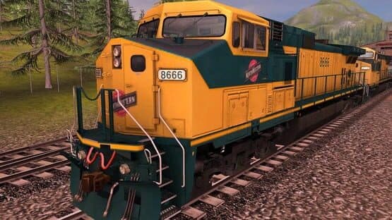 Trainz: A New Era - Chicago North Western GE Dash 9 44CW — screenshot 2