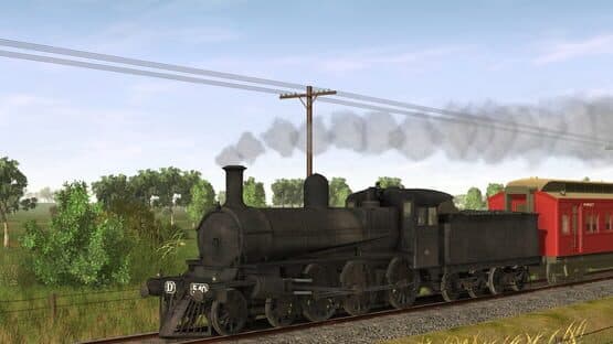 Trainz: A New Era - Victorian Railways D1 Class (Type 4: Newport) Black — screenshot 4