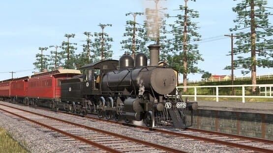 Trainz Railroad Simulator 2019: Victorian Railways V Class FL Black — screenshot 4