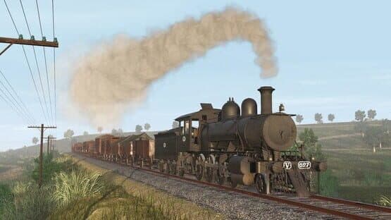 Trainz Railroad Simulator 2019: Victorian Railways V Class FL Black — screenshot 6