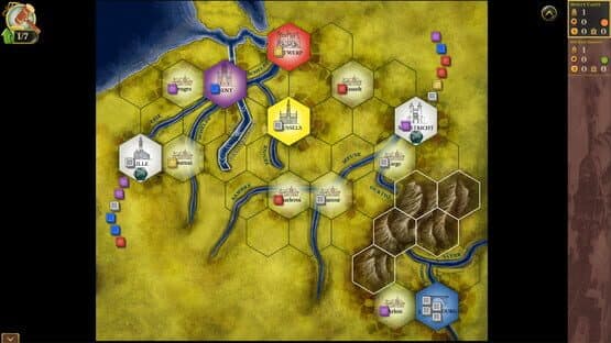 Steam: Rails to Riches - Belgium & Luxembourg Map — screenshot 1