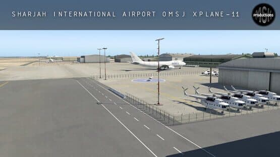 X-Plane 11: MSK Productions - Sharjah Intl Airport — screenshot 2