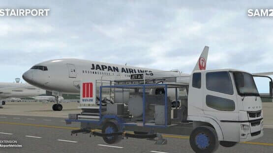 X-Plane 11: SAM Airport Vehicles — screenshot 4