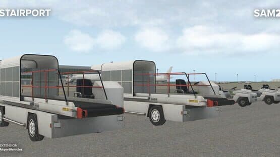 X-Plane 11: SAM Airport Vehicles — screenshot 5