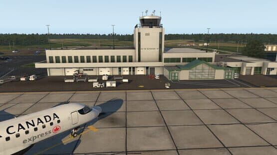 X-Plane 11: Airfield Canada - CYQY: J.A. Douglas McCurdy Sydney Airport — screenshot 1