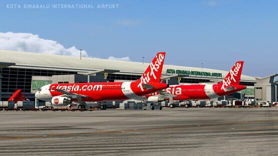 X-Plane 11: JustAsia - WBKK: Kota Kinabalu Airport — screenshot 2