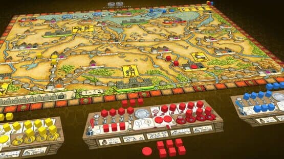 Tabletopia: Hansa Teutonica + Expansions — screenshot 2