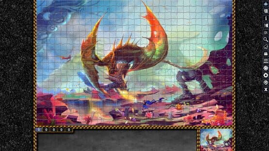 Pixel Puzzles: Illustrations & Anime - Jigsaw Pack: Dragons — screenshot 4
