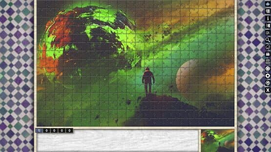 Pixel Puzzles: Illustrations & Anime - Jigsaw Pack: Space — screenshot 1