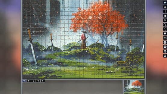 Pixel Puzzles: Illustrations & Anime - Jigsaw Pack: Samurai — screenshot 1