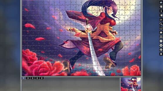 Pixel Puzzles: Illustrations & Anime - Jigsaw Pack: Samurai — screenshot 2