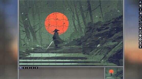 Pixel Puzzles: Illustrations & Anime - Jigsaw Pack: Samurai — screenshot 3