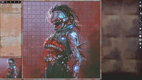 Pixel Puzzles: Illustrations & Anime - Jigsaw Pack: Horror — screenshot 3