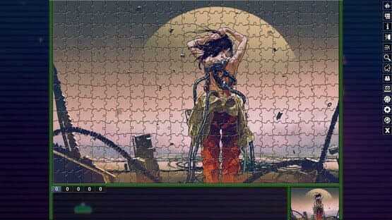 Pixel Puzzles: Illustrations & Anime - Jigsaw Pack: Sci-Fi — screenshot 1