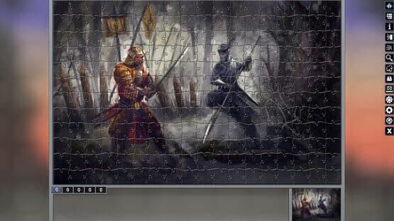 Pixel Puzzles: Illustrations & Anime - Jigsaw Pack: Samurai — screenshot 7