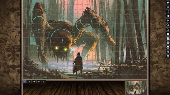 Pixel Puzzles: Illustrations & Anime - Jigsaw Pack: Legendary Beasts — screenshot 2