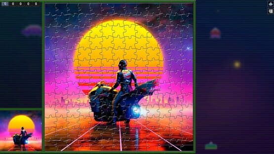Pixel Puzzles: Illustrations & Anime - Jigsaw Pack: Cyberpunk — screenshot 3