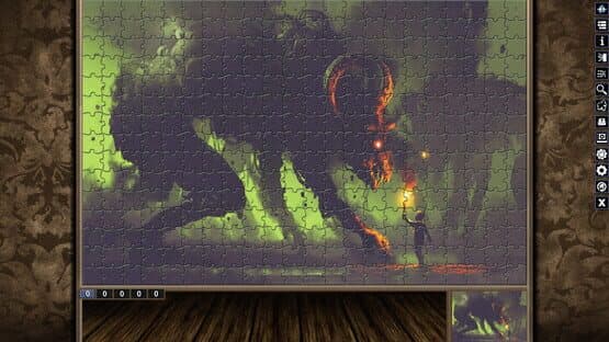 Pixel Puzzles: Illustrations & Anime - Jigsaw Pack: Legendary Beasts — screenshot 4