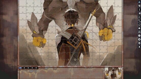Pixel Puzzles: Illustrations & Anime - Jigsaw Pack: Warriors — screenshot 3