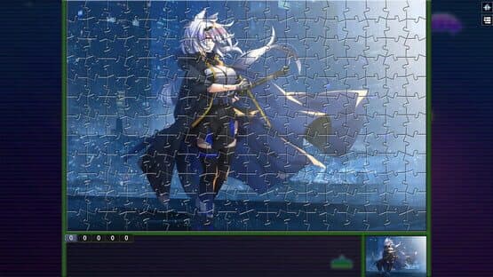 Pixel Puzzles: Illustrations & Anime - Jigsaw Pack: Cyberpunk — screenshot 8