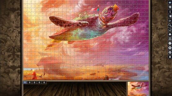 Pixel Puzzles: Illustrations & Anime - Jigsaw Pack: Legendary Beasts — screenshot 8