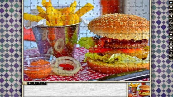 Pixel Puzzles Traditional Jigsaws: Pack - Fast Food — screenshot 1