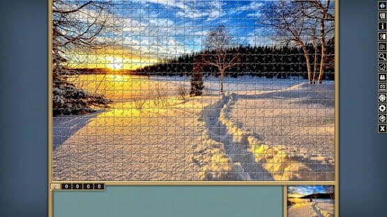 Pixel Puzzles Traditional Jigsaws: Pack - Winter — screenshot 1