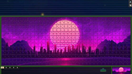 Pixel Puzzles Traditional Jigsaws: Pack - Cyberpunk — screenshot 1