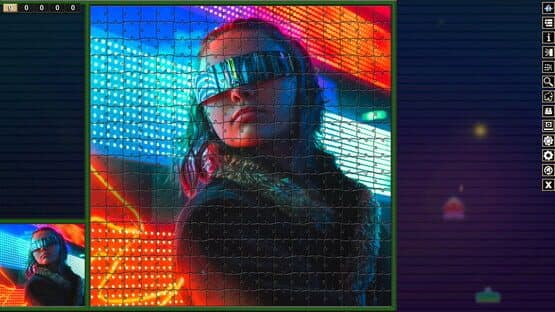 Pixel Puzzles Traditional Jigsaws: Pack - Cyberpunk — screenshot 2