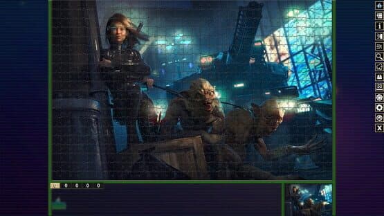 Pixel Puzzles Traditional Jigsaws: Pack - Cyberpunk — screenshot 4