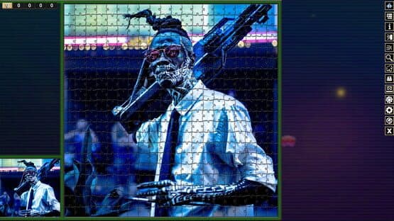 Pixel Puzzles Traditional Jigsaws: Pack - Cyberpunk — screenshot 5