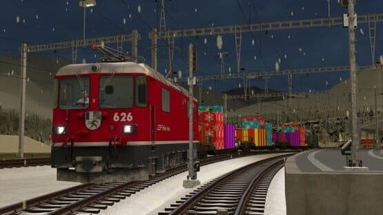 TS Marketplace: Surselva Line Christmas Scenario Pack — screenshot 1