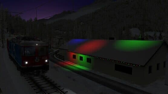 TS Marketplace: Surselva Line Christmas Scenario Pack — screenshot 3