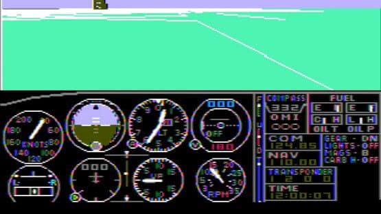 Microsoft Flight Simulator 1.0 — screenshot 1