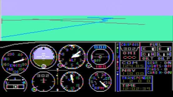 Microsoft Flight Simulator 1.0 — screenshot 2