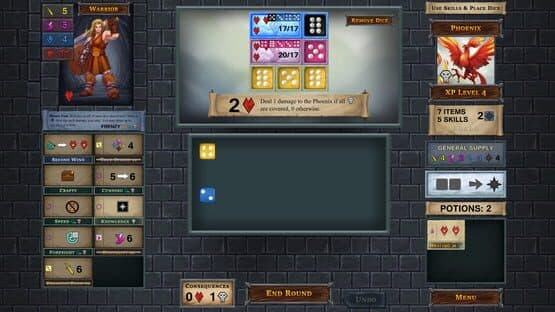 One Deck Dungeon: Phoenix's Den — screenshot 1