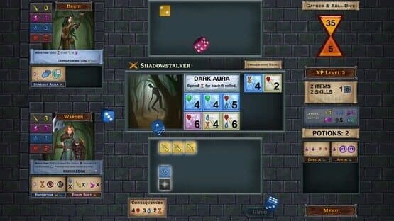 One Deck Dungeon: Forest of Shadows — screenshot 1