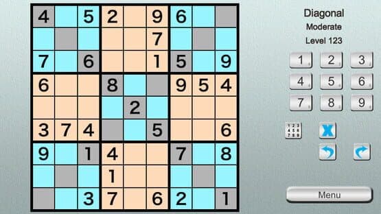 Ultimate Sudoku Collection: Basic Diagonal Pack — screenshot 1