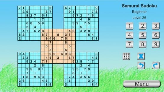 Ultimate Sudoku Collection: Samurai Beginner Pack — screenshot 1