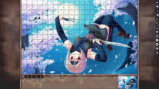 Pixel Puzzles: Illustrations & Anime - Jigsaw Pack: Ninja Girls — screenshot 1