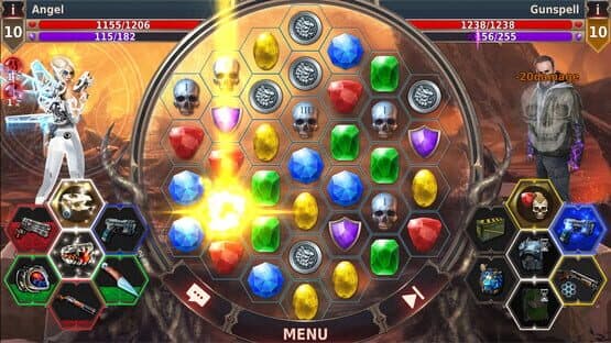 Gunspell 2: Match 3 Puzzle RPG — screenshot 2