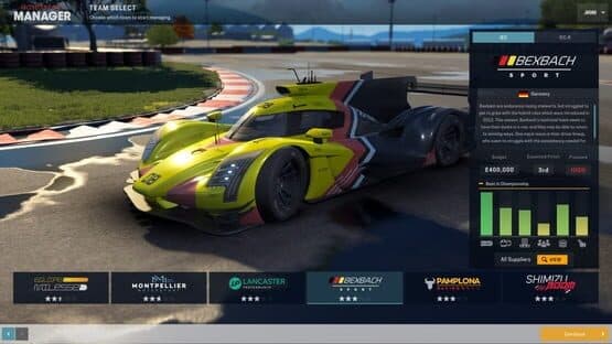 Motorsport Manager: Endurance Series — screenshot 1