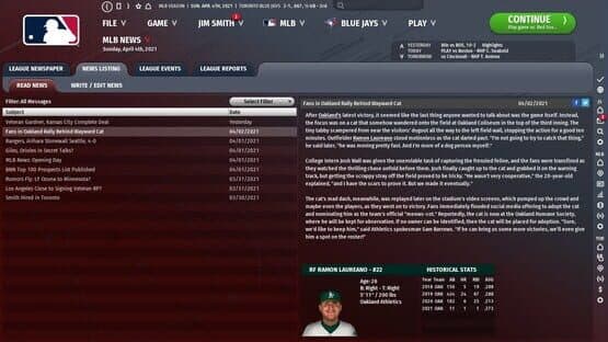 Out of the Park Baseball 22 — screenshot 7