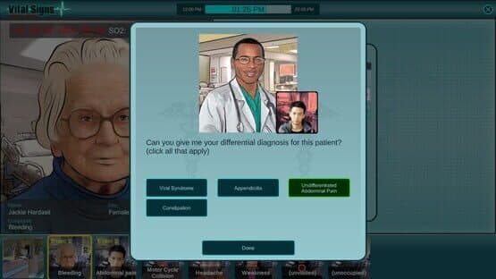 Vital Signs: Emergency Department — screenshot 3